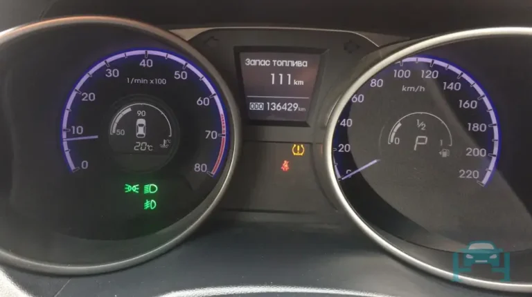 Сброс датчика давления в шинах Hyundai ix35