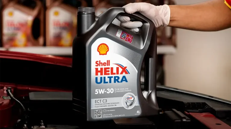моторна олива Shell